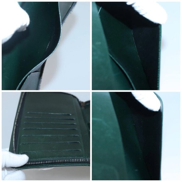 LOUIS VUITTON Taiga Wallet Epicea LV Auth - Picture 15 of 16